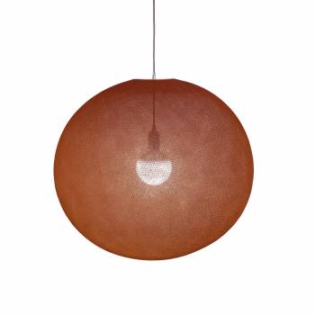 Globe Light XXL Havane Ø 67cm - Enkelvoudig ophangsysteem - La Case de Cousin Paul