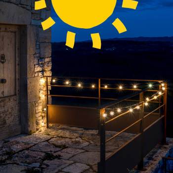 Solar Lichterkette Outdoor Circus transparent - 6m - Solar Lichterketten Outdoor - La Case de Cousin Paul
