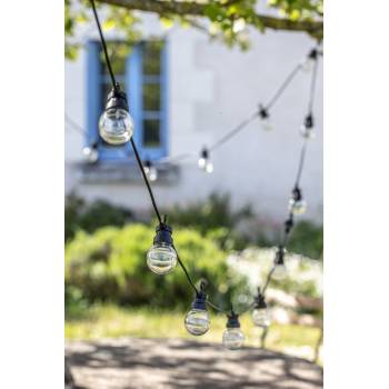 Transparente nouvelle extension Guinguette - 5m - Guinguette string lights - La Case de Cousin Paul