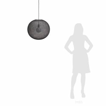 Abat-jour Globe Anthracite - Abat-jour Globe Nouvelle Collection - La Case de Cousin Paul
