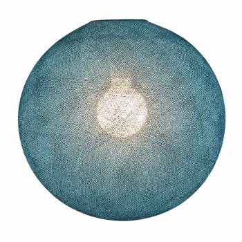 Abat-jour Globe Bleu Paon - Abat-jour Globe Nouvelle Collection - La Case de Cousin Paul
