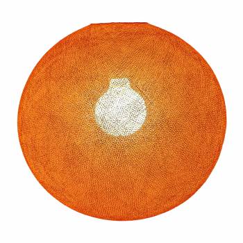 Ballampen oranje vijftig - Nieuwe globe lampenkappen - La Case de Cousin Paul