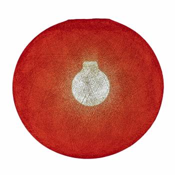 Sfere rosso - Nuovi coprilampada globe - La Case de Cousin Paul