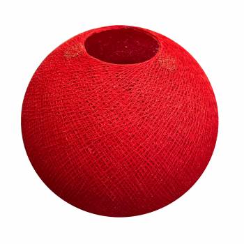 Globe Apapa Rouge - Lampenschirm Apapa - La Case de Cousin Paul