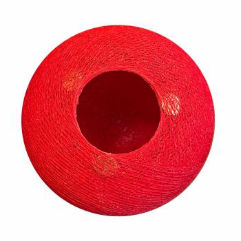 Globe Apapa Rouge - Lampenkappen Apapa - La Case de Cousin Paul