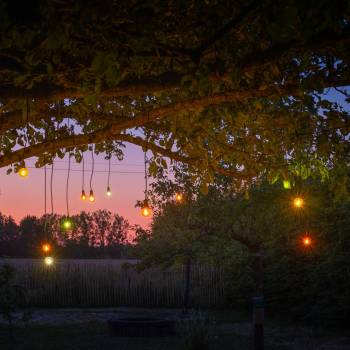 Solar Lichterkette Outdoor Luciole multicolor - 15m - Solar Lichterketten Outdoor - La Case de Cousin Paul