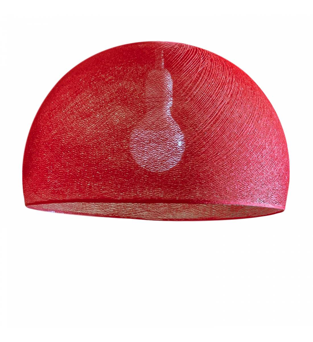 Dome Red - New dome lampshades - La Case de Cousin Paul