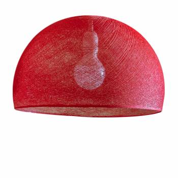 Dome Red - New dome lampshades - La Case de Cousin Paul