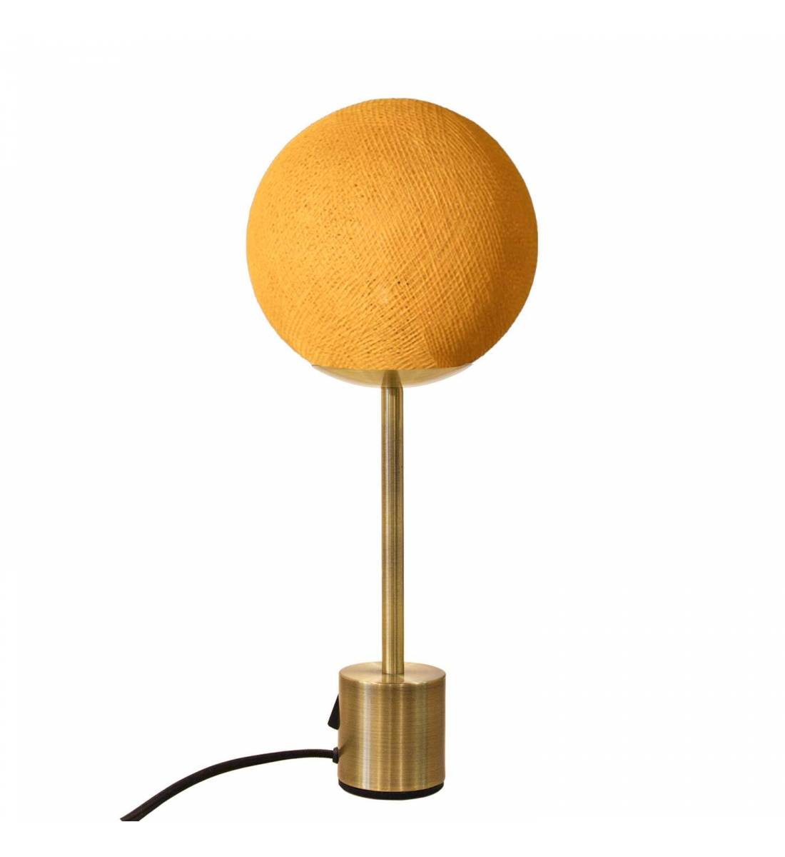 Brass lampe APAPA - Curry - Lamp Apapa - La Case de Cousin Paul