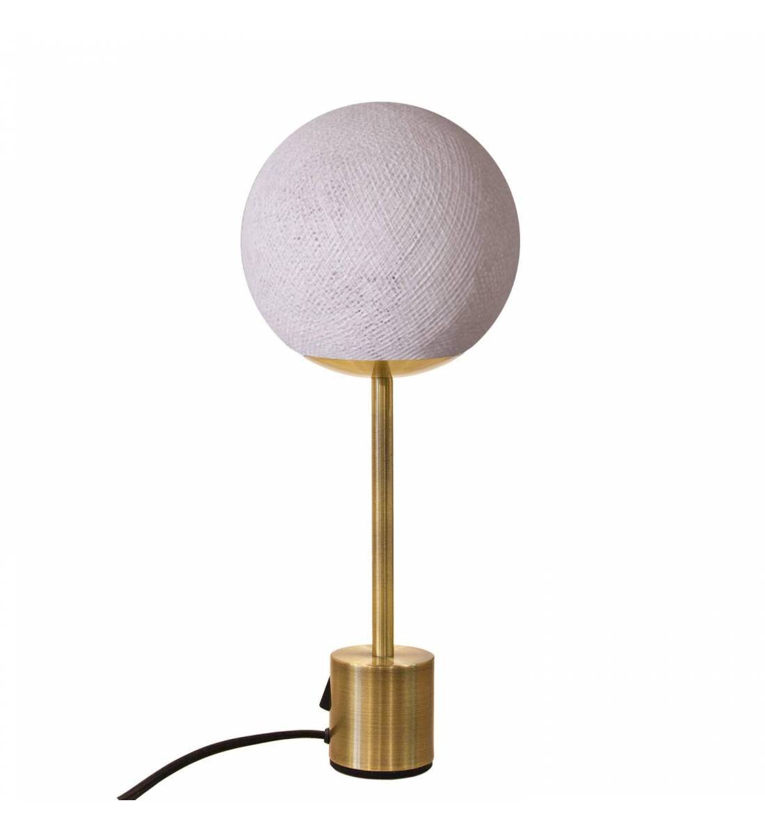 Brass lampe APAPA - Sugared almond - Lamp Apapa - La Case de Cousin Paul