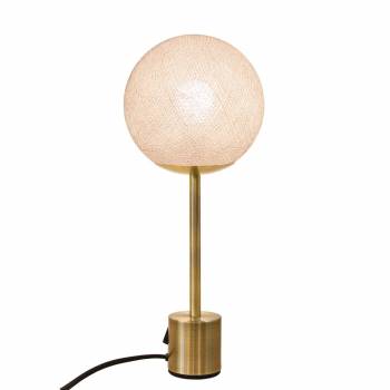 Brass lampe APAPA - Sugared almond - Lamp Apapa - La Case de Cousin Paul