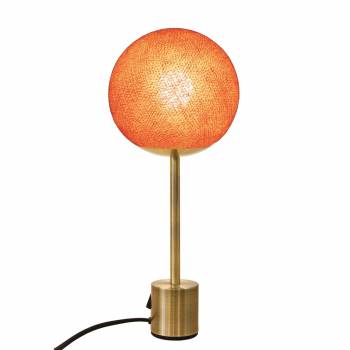 Brass lampe APAPA - Orange fifty - Lamp Apapa - La Case de Cousin Paul