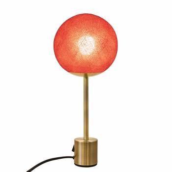 Lampe APAPA laiton - Rouge - Lampe Apapa - La Case de Cousin Paul