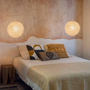 Globe Linen - New globe Lampshades - La Case de Cousin Paul