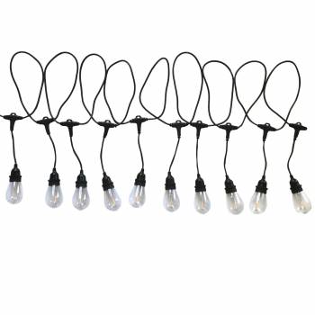 Transparent Marius Guinguette string light - 4,5m - Guinguette string lights - La Case de Cousin Paul