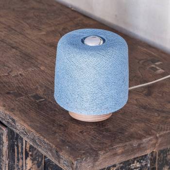 Denim Madison table lamp - Table lamp - La Case de Cousin Paul