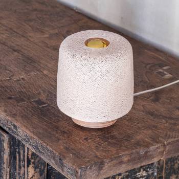 Linen Madison table lamp - Table lamp - La Case de Cousin Paul