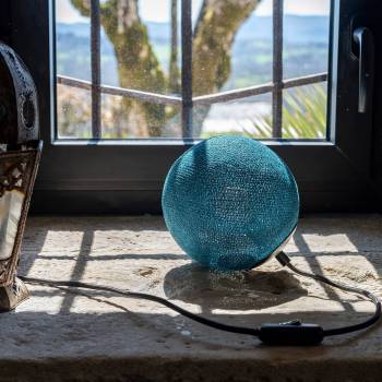 Mobile light APAPA - Peacock blue - Apapa Pendant lamp - La Case de Cousin Paul