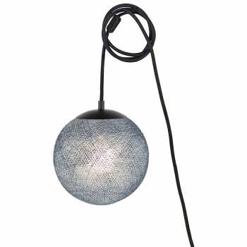 Suspension Nomade Apapa - Denim - Mobile Light fixture - La Case de Cousin Paul