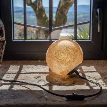 Mobile light APAPA - Linen - Mobile Light fixture - La Case de Cousin Paul