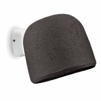 Applique murale blanche Cloche anthracite - El aplique - La Case de Cousin Paul