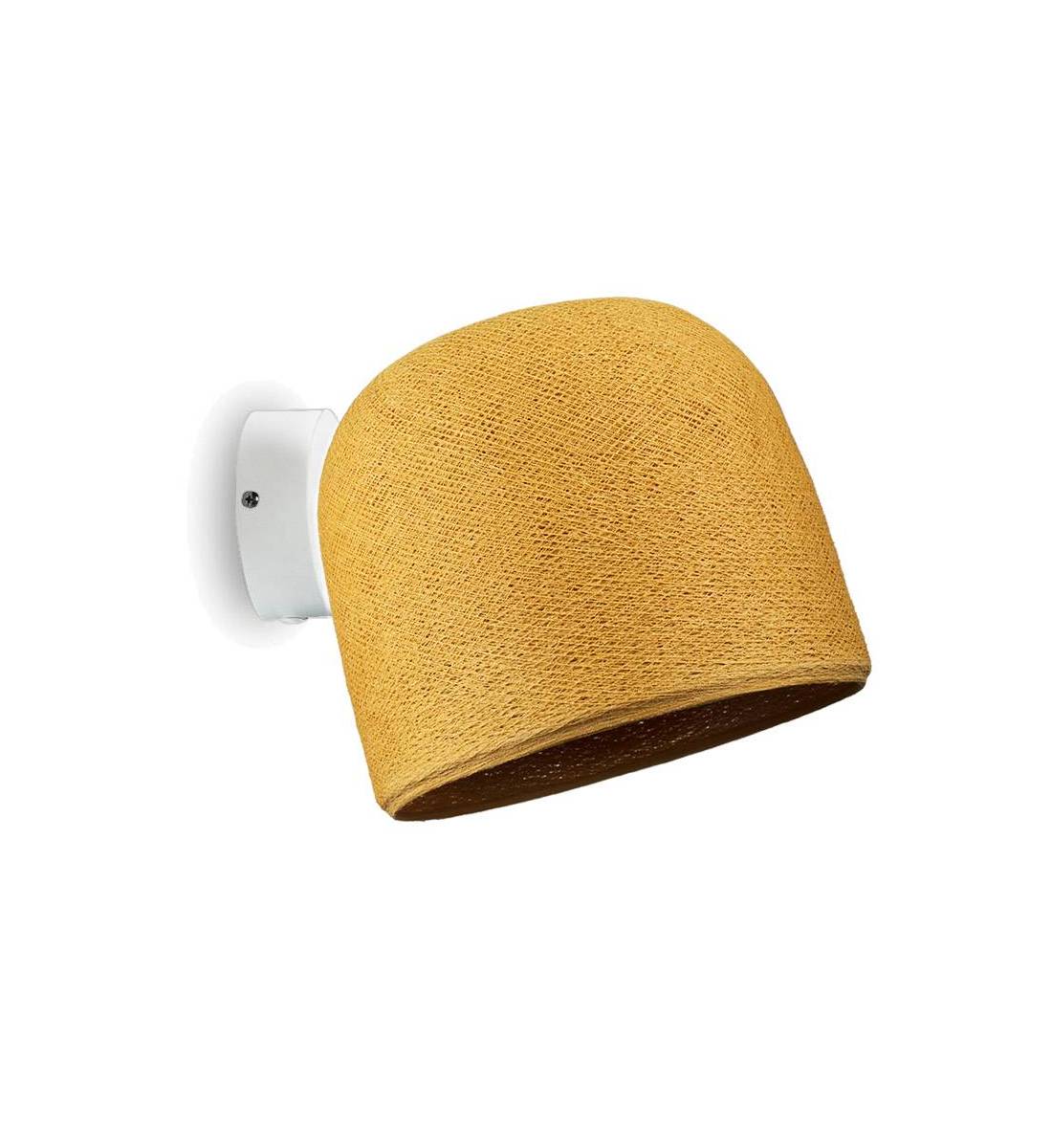 Applique murale blanche Cloche camel - El aplique - La Case de Cousin Paul