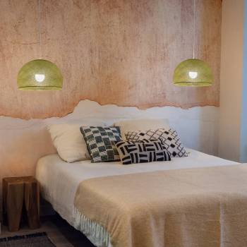 Dome Khaki - New dome lampshades - La Case de Cousin Paul
