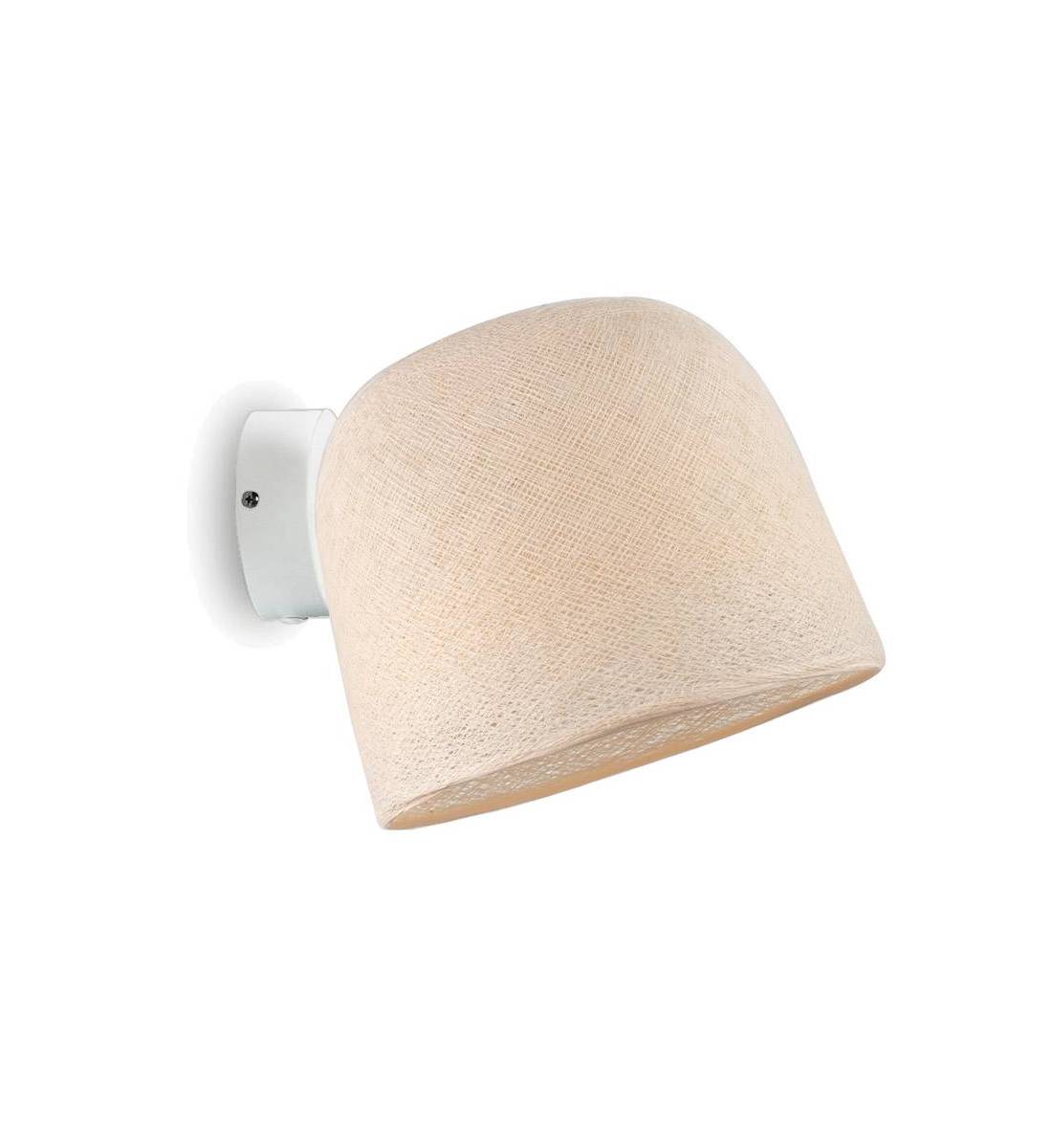 Applique murale blanche Cloche écru - Wandlamp - La Case de Cousin Paul