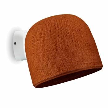 Applique murale blanche Cloche havane - Le applique - La Case de Cousin Paul