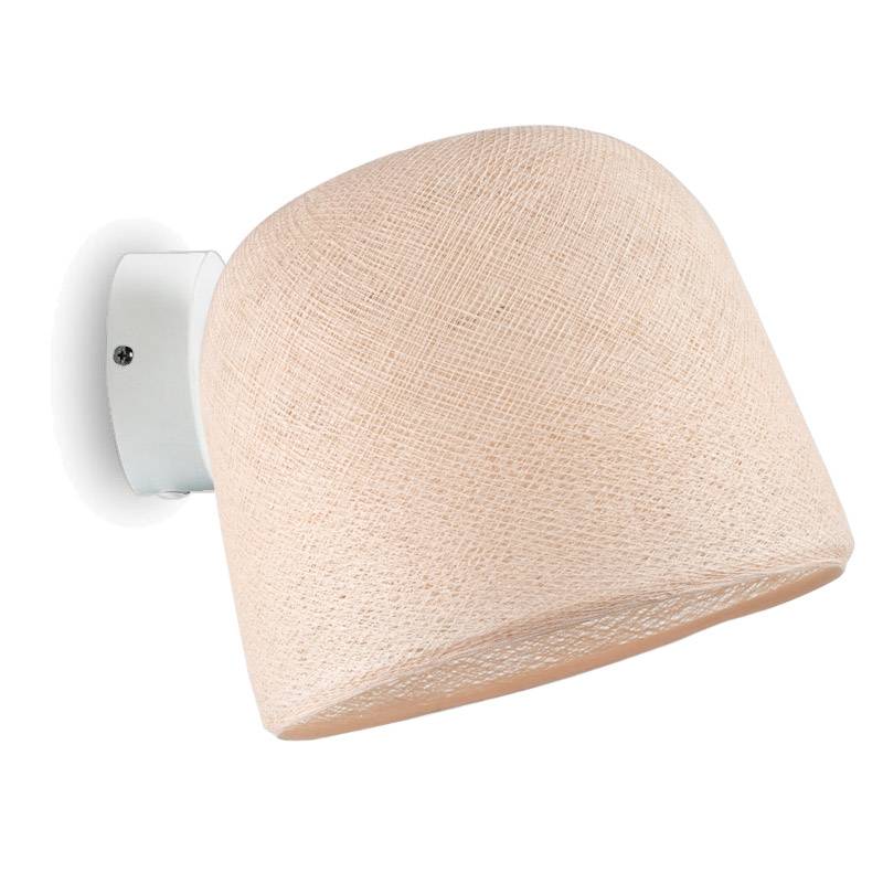 Muur licht wit linnen - Wandlamp - La Case de Cousin Paul