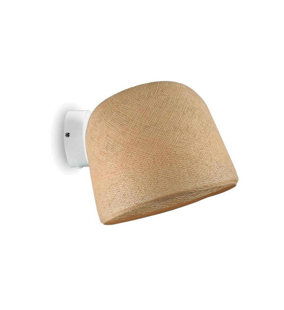 Applique murale blanche Cloche sable - Wandlamp - La Case de Cousin Paul