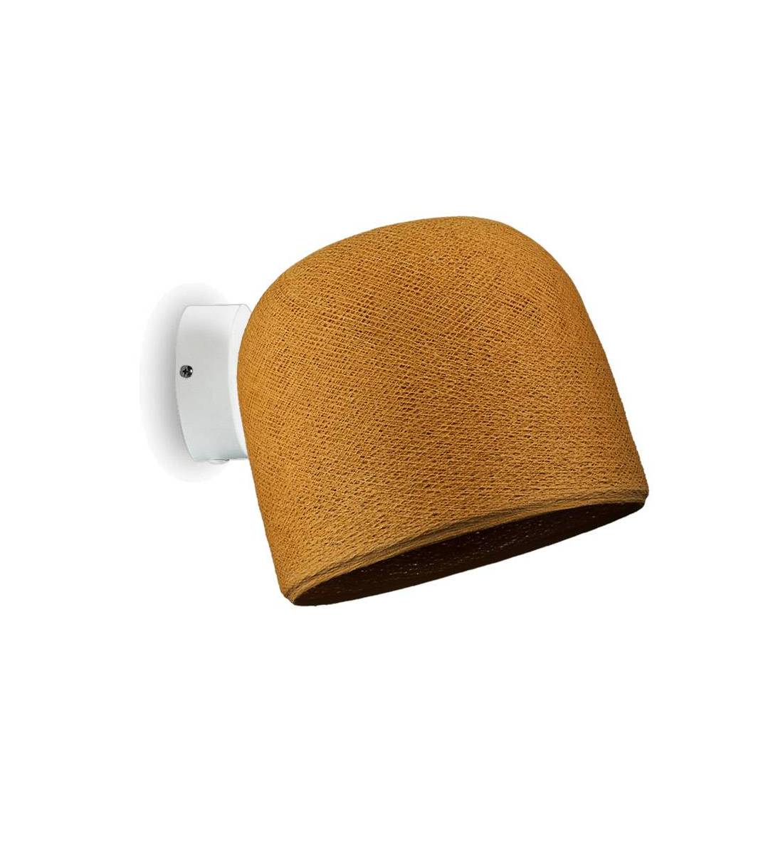 Applique murale blanche Cloche tabac - Le applique - La Case de Cousin Paul