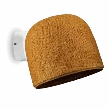 Applique murale blanche Cloche tabac - Le applique - La Case de Cousin Paul