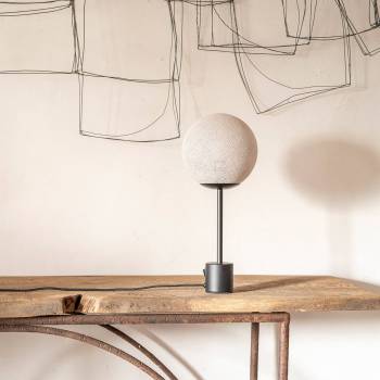 Lampe APAPA - gris perla - Lámpara Apapa - La Case de Cousin Paul