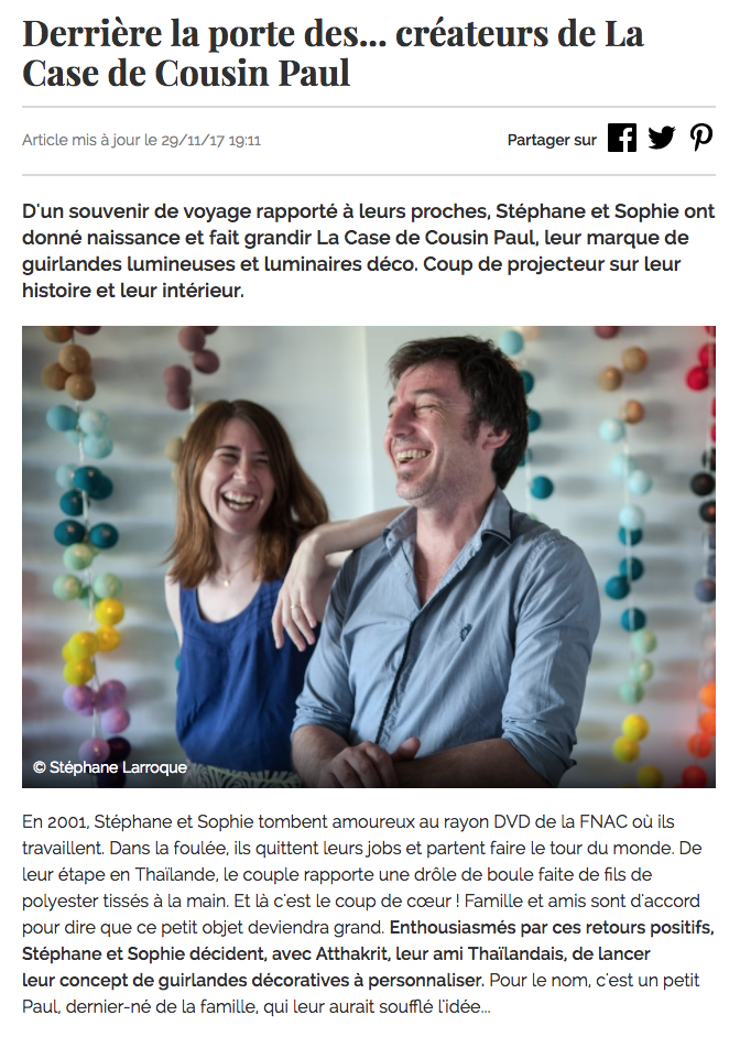 Derrière la porte...des créateurs de La case de cousin paul